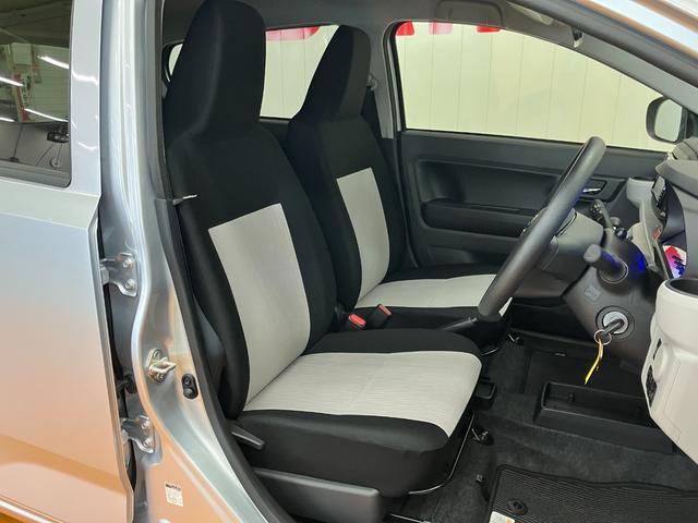 ミライース Ｘ　ＳＡＩＩＩ　サポカーＳワイド適合　エアコン　Ｂカメラ　コーナーセンサー　光軸調整ダイヤル　オートハイビーム　アイドリングストップ　横滑り防止機能　誤発進抑制機能　電動格納ミラー　パワーウインドウ　キーレス（17枚目）