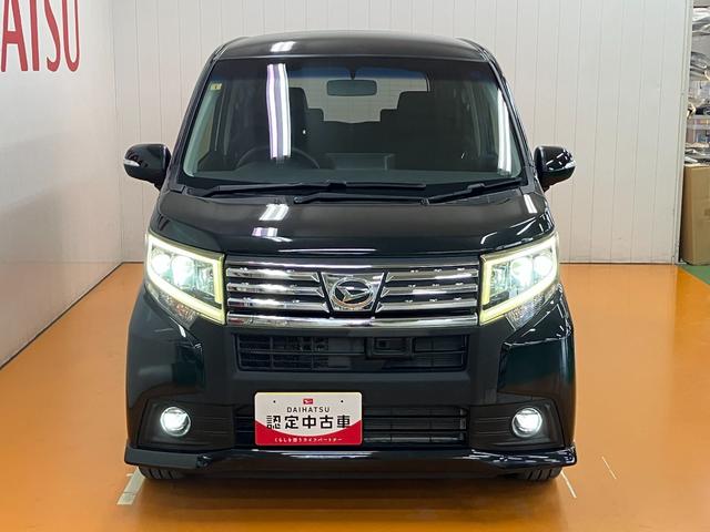 ムーヴ カスタム　ＲＳ　ＳＡ　スマアシ　Ｂカメラ　ステアリングスイッチ　オートエアコン　Ｐスタート　エコアイドル　横滑り防止機能　誤発進抑制機能　電動格納ミラー　キーフリー（4枚目）