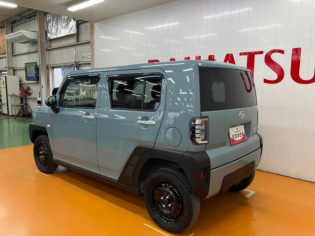 タフト Ｘ　４ＷＤ　サポカーＳワイド適合　ドラレコ　スカイフィールトップ　パノラマモニター対応　ディスプレイオーディオ　ステアリングスイッチ　電動パーキングブレーキ　Ｐスタート　コーナーセンサー　キーフリー（6枚目）