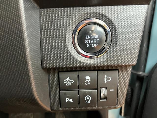 タフト Ｘ　４ＷＤ　サポカーＳワイド適合　ドラレコ　スカイフィールトップ　パノラマモニター対応　ディスプレイオーディオ　ステアリングスイッチ　電動パーキングブレーキ　Ｐスタート　コーナーセンサー　キーフリー（15枚目）