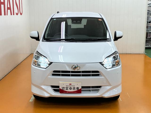 ミライース X SAIII サポカーSワイド適合 エアコン Bカメラ コーナーセンサー 光軸調整ダイヤル オートハイビーム アイドリングストップ 横滑り防止機能 誤発進抑制機能 電動格納ミラー パワーウインドウ キーレス(4枚目)