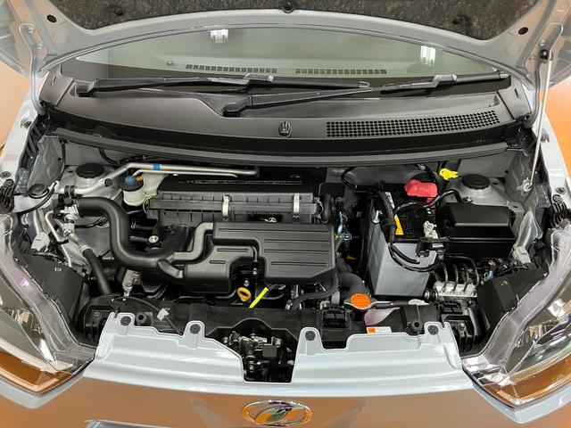 ミライース X SAIII サポカーSワイド適合 Bカメラ エアコン コーナーセンサー 光軸調整ダイヤル オートハイビーム アイドリングストップ 横滑り防止機能 誤発進抑制機能 電動格納ミラー パワーウインドウ キーレス(23枚目)