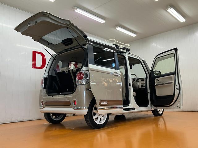 ムーヴキャンバス Ｘメイクアップリミテッド　ＳＡＩＩＩ　サポカーＳワイド適合　Ｂカメラ　ＥＴＣ　ドラレコ　ステアリングスイッチ　両側オートスライドドア　オートハイビーム　横滑り防止機能　誤発進抑制機能　置きラクボックス　電動格納ミラー　キーフリー（9枚目）