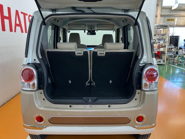 ムーヴキャンバス Ｘメイクアップリミテッド　ＳＡＩＩＩ　サポカーＳワイド適合　Ｂカメラ　ＥＴＣ　ドラレコ　ステアリングスイッチ　両側オートスライドドア　オートハイビーム　横滑り防止機能　誤発進抑制機能　置きラクボックス　電動格納ミラー　キーフリー（10枚目）