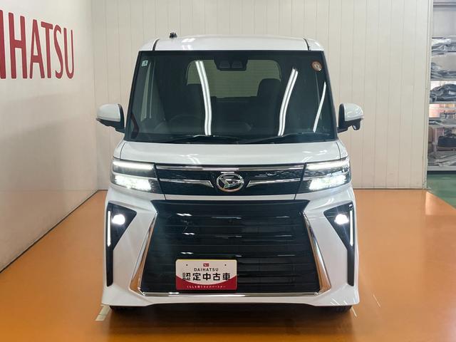 タント カスタムＲＳ　サポカーＳワイド適合　ミラクルオープンドア　両側オートスライドドア　パノラマモニター対応　電動パーキングブレーキ　ステアリングスイッチ　シートヒーター　オートエアコン　コーナーセンサー　キーフリー（4枚目）