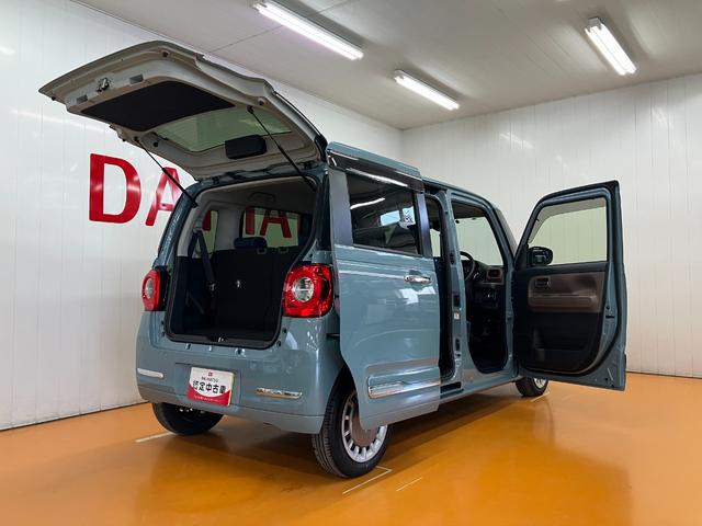 ムーヴキャンバス セオリーＧターボ　サポカーＳワイド適合　ドラレコ　ＵＳＢ接続端子　電動パーキングブレーキ　全車速追従機能付ＡＣＣ　パノラマモニター対応　ＵＳＢ接続端子　ＥＴＣ　シートヒーター　両側オートスライドドア　Ｐスタート（9枚目）