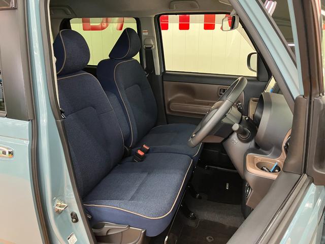 ムーヴキャンバス セオリーＧターボ　サポカーＳワイド適合　ドラレコ　ＵＳＢ接続端子　電動パーキングブレーキ　全車速追従機能付ＡＣＣ　パノラマモニター対応　ＵＳＢ接続端子　ＥＴＣ　シートヒーター　両側オートスライドドア　Ｐスタート（24枚目）