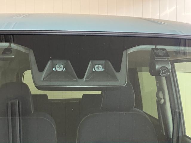 ムーヴキャンバス セオリーＧターボ　サポカーＳワイド適合　ドラレコ　ＵＳＢ接続端子　電動パーキングブレーキ　全車速追従機能付ＡＣＣ　パノラマモニター対応　ＵＳＢ接続端子　ＥＴＣ　シートヒーター　両側オートスライドドア　Ｐスタート（28枚目）