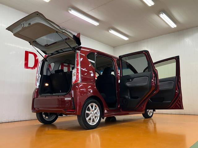 ムーヴ カスタム　Ｘ　ＳＡ　スマアシ　Ｂカメラ　ステアリングスイッチ　オートエアコン　ＵＳＢ接続端子　Ｐスタート　エコアイドル　横滑り防止機能　誤発進抑制機能　キーフリー（10枚目）