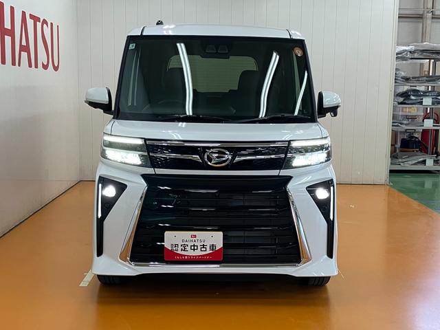 タント カスタムＲＳ　サポカーＳワイド適合　ミラクルオープンドア　両側オートスライドドア　パノラマモニター対応　電動パーキングブレーキ　ステアリングスイッチ　シートヒーター　オートエアコン　コーナーセンサー　キーフリー（4枚目）