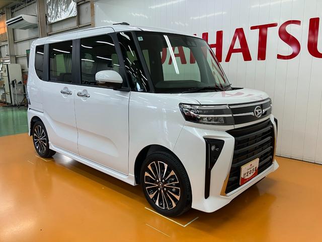 タント カスタムＲＳ　サポカーＳワイド適合　ミラクルオープンドア　両側オートスライドドア　パノラマモニター対応　電動パーキングブレーキ　ステアリングスイッチ　シートヒーター　オートエアコン　コーナーセンサー　キーフリー（7枚目）