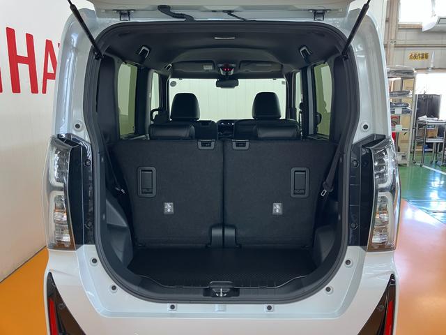 タント カスタムＲＳ　サポカーＳワイド適合　ミラクルオープンドア　両側オートスライドドア　パノラマモニター対応　電動パーキングブレーキ　ステアリングスイッチ　シートヒーター　オートエアコン　コーナーセンサー　キーフリー（10枚目）