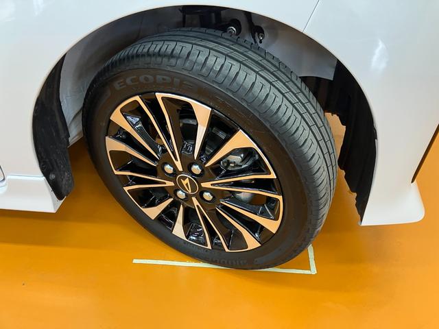 タント カスタムＲＳ　サポカーＳワイド適合　ミラクルオープンドア　両側オートスライドドア　パノラマモニター対応　電動パーキングブレーキ　ステアリングスイッチ　シートヒーター　オートエアコン　コーナーセンサー　キーフリー（28枚目）