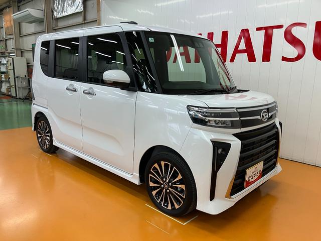 タント カスタムＲＳ　サポカーＳワイド適合　ミラクルオープンドア　両側オートスライドドア　電動パーキングブレーキ　パノラマモニター対応　ステアリングスイッチ　シートヒーター　オートエアコン　コーナーセンサー　キーフリー（7枚目）