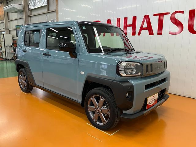 タフト Ｇ　ダーククロムベンチャー　サポカーＳワイド適合　スカイフィールトップ　電動パーキングブレーキ　全車速追従機能付ＡＣＣ　パノラマモニター対応　ステアリングスイッチ　シートヒーター　ＵＳＢ接続端子　Ｐスタート　コーナーセンサー（7枚目）