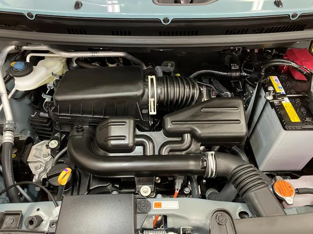 タフト Ｇ　ダーククロムベンチャー　サポカーＳワイド適合　スカイフィールトップ　電動パーキングブレーキ　全車速追従機能付ＡＣＣ　パノラマモニター対応　ステアリングスイッチ　シートヒーター　ＵＳＢ接続端子　Ｐスタート　コーナーセンサー（26枚目）