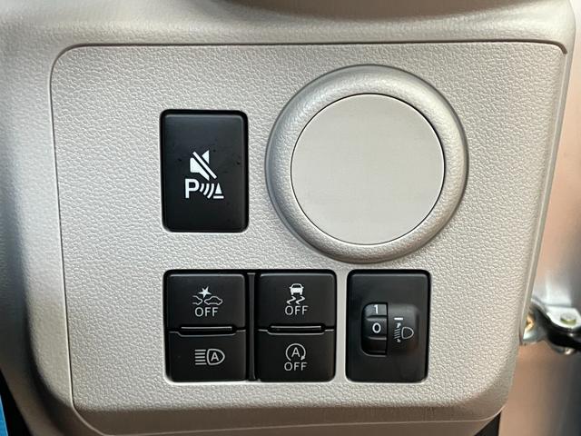 ミライース Ｘ　ＳＡＩＩＩ　サポカーＳワイド適合　エアコン　Ｂカメラ　コーナーセンサー　光軸調整ダイヤル　オートハイビーム　アイドリングストップ　横滑り防止機能　誤発進抑制機能　電動格納ミラー　パワーウインドウ　キーレス（15枚目）