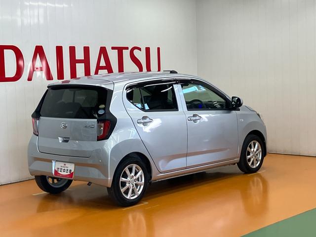 ミライース Ｇ　ＳＡＩＩＩ　サポカーＳワイド適合　オートエアコン　オーディオ　Ｐスタート　コーナーセンサー　シートヒーター　オートハイビーム　アイドリングストップ　横滑り防止機能　誤発進抑制機能　パワーウインドウ　キーレス（8枚目）