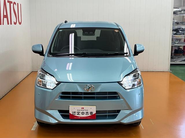 ミライース Ｇ　ＳＡＩＩＩ　サポカーＳワイド適合　オートエアコン　Ｂカメラ　Ｐスタート　コーナーセンサー　オートハイビーム　アイドリングストップ　シートヒーター　　誤発進抑制機能　電動格納ミラー　パワーウインドウ　キーフリー（4枚目）