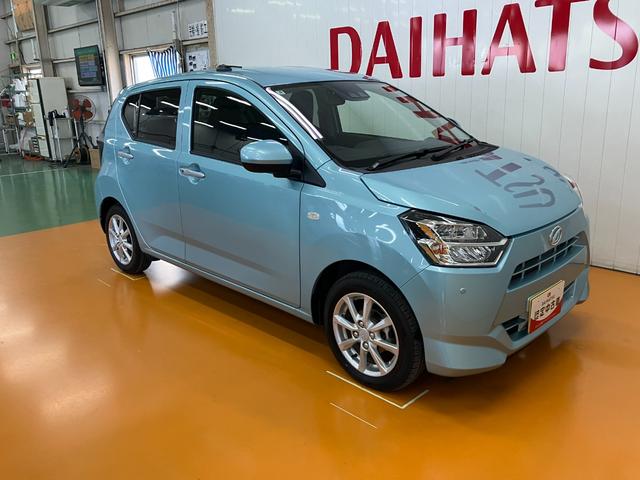 ミライース Ｇ　ＳＡＩＩＩ　サポカーＳワイド適合　オートエアコン　Ｂカメラ　Ｐスタート　コーナーセンサー　オートハイビーム　アイドリングストップ　シートヒーター　　誤発進抑制機能　電動格納ミラー　パワーウインドウ　キーフリー（7枚目）