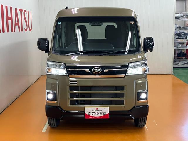 アトレー ＲＳ　サポカーＳワイド適合　Ｂカメラ　オートエアコン　ステアリングスイッチ　全車速追従機能付ＡＣＣ　両側オートスライドドア　Ｐスタート　コーナーセンサー　アクセサリーソケット　電動格納ミラー　キーフリー（4枚目）