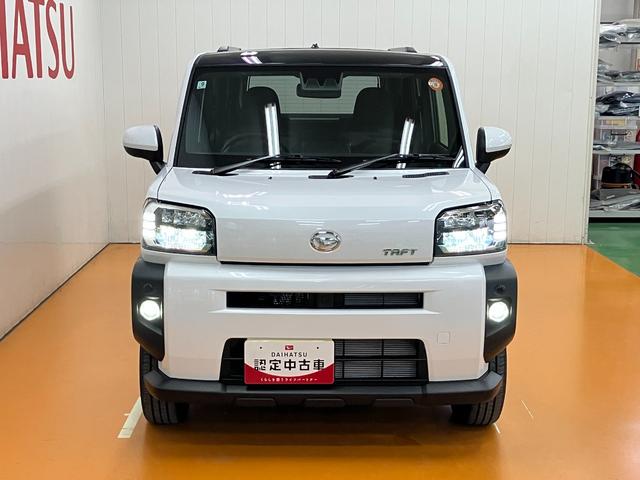 タフト Ｇ　サポカーＳワイド適合　スカイフィールトップ　電動パーキングブレーキ　全車速追従機能付ＡＣＣ　ステアリングスイッチ　シートヒーター　ＵＳＢ接続端子　Ｐスタート　コーナーセンサー　キーフリー（4枚目）