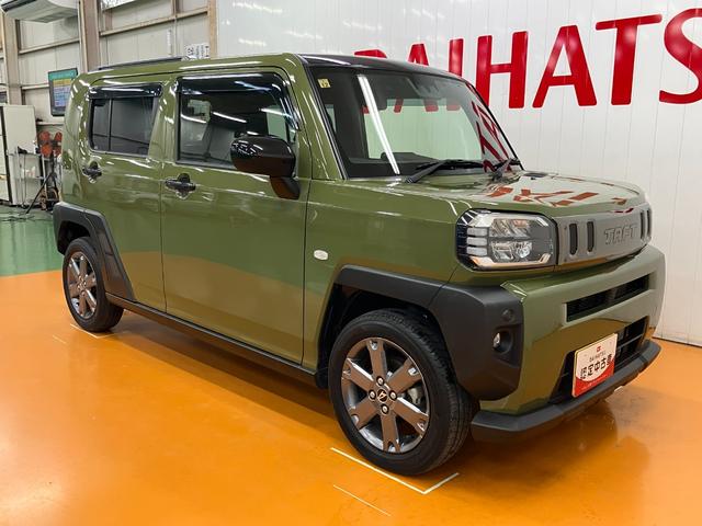 タフト Ｇターボ　サポカーＳワイド適合　ドラレコ　スカイフィールトップ　電動パーキングブレーキ　全車速追従機能付ＡＣＣ　ステアリングスイッチ　シートヒーター　ＵＳＢ接続端子　Ｐスタート　コーナーセンサー　ＥＴＣ（7枚目）