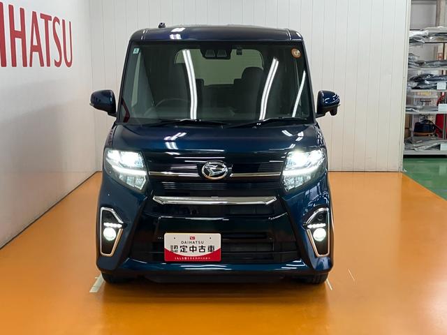 タント カスタムＲＳ　４ＷＤ　サポカーＳワイド適合　ドラレコ　ミラクルオープンドア　両側オートスライドドア　電動パーキングブレーキ　ディスプレイオーディオ　ステアリングスイッチ　シートヒーター　コーナーセンサー　キーフリー（4枚目）