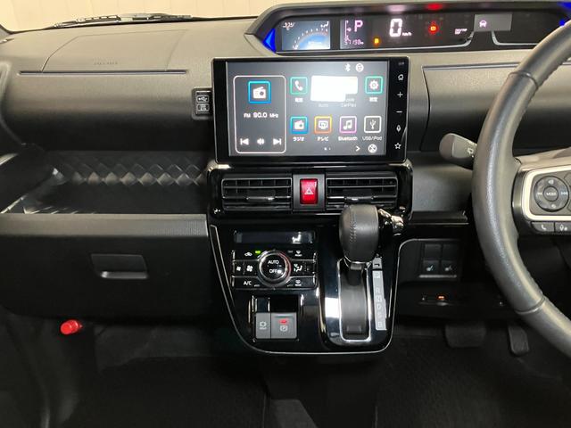 タント カスタムＲＳ　４ＷＤ　サポカーＳワイド適合　ドラレコ　ミラクルオープンドア　両側オートスライドドア　電動パーキングブレーキ　ディスプレイオーディオ　ステアリングスイッチ　シートヒーター　コーナーセンサー　キーフリー（13枚目）