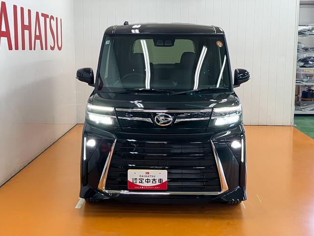 タント カスタムＲＳ　サポカーＳワイド適合　ミラクルオープンドア　両側オートスライドドア　電動パーキングブレーキ　ステアリングスイッチ　シートヒーター　オートエアコン　コーナーセンサー　キーフリー（4枚目）