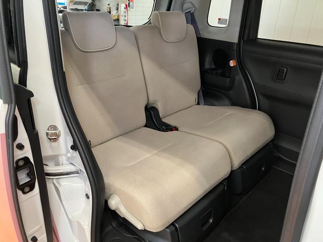 ムーヴキャンバス Ｘメイクアップリミテッド　ＳＡＩＩＩ　サポカーＳワイド適合　両側オートスライドドア　パノラマモニター対応　ステアリングスイッチ　Ｐスタート　オートハイビーム　アイドリングストップ　置きラクボックス　キーフリー（19枚目）