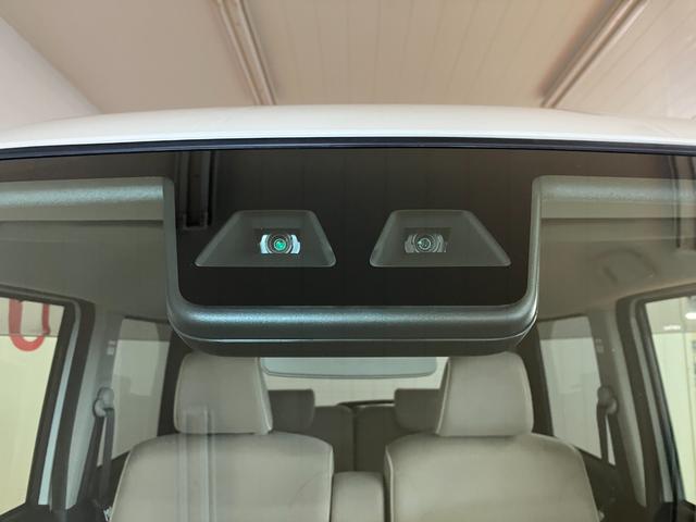 ムーヴキャンバス Ｘメイクアップリミテッド　ＳＡＩＩＩ　サポカーＳワイド適合　両側オートスライドドア　パノラマモニター対応　ステアリングスイッチ　Ｐスタート　オートハイビーム　アイドリングストップ　置きラクボックス　キーフリー（22枚目）