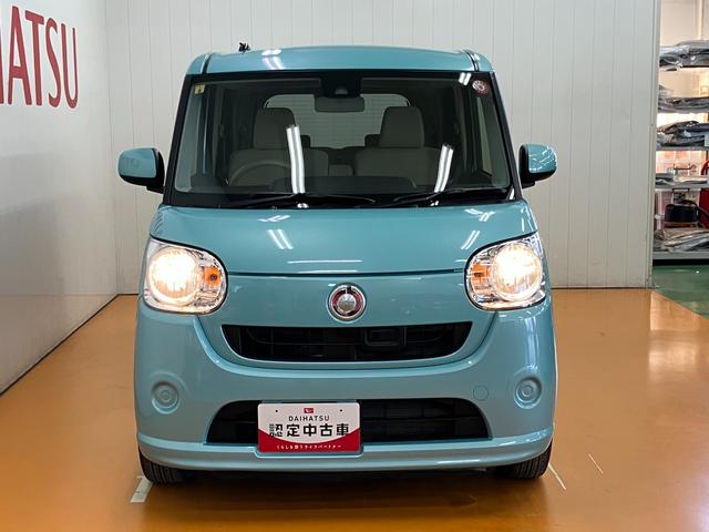 ムーヴキャンバス Ｌ　ＳＡＩＩ　スマアシ　両側スライドドア　Ｂカメラ　ステアリングスイッチ　エアコン　アイドリングストップ　横滑り防止機能　誤発進抑制機能　光軸調整ダイヤル　電動格納ミラー　パワーウインドウ　キーレス（4枚目）