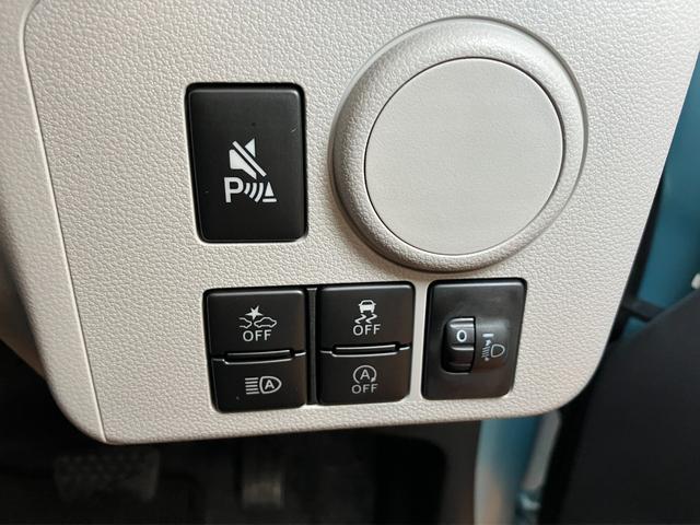 ミライース Ｘ　ＳＡＩＩＩ　サポカーＳワイド適合　エアコン　Ｂカメラ　コーナーセンサー　光軸調整ダイヤル　オートハイビーム　アイドリングストップ　横滑り防止機能　誤発進抑制機能　電動格納ミラー　パワーウインドウ　キーレス（15枚目）