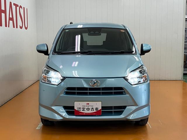 ミライース Ｘ　リミテッドＳＡＩＩＩ　サポカーＳワイド適合　Ｂカメラ　エアコン　コーナーセンサー　光軸調整ダイヤル　オートハイビーム　アイドリングストップ　横滑り防止機能　誤発進抑制機能　パワーウインドウ　キーレス（4枚目）