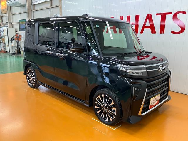 タント カスタムＲＳ　サポカーＳワイド適合　ミラクルオープンドア　両側オートスライドドア　パノラマモニター対応　電動パーキングブレーキ　ステアリングスイッチ　シートヒーター　オートエアコン　コーナーセンサー　キーフリー（7枚目）