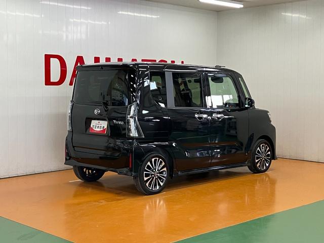 タント カスタムＲＳ　サポカーＳワイド適合　ミラクルオープンドア　両側オートスライドドア　パノラマモニター対応　電動パーキングブレーキ　ステアリングスイッチ　シートヒーター　オートエアコン　コーナーセンサー　キーフリー（8枚目）