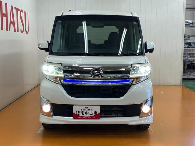 タント カスタムＸ　トップエディションＳＡ　スマアシ　デイライト　ミラクルオープンドア　片側オートスライドドア　後席モニター　Ｐスタート　エコアイドル　ＵＳＢ接続端子　Ｂカメラ　ステアリングスイッチ　キーフリー（4枚目）