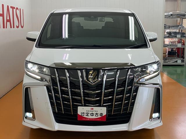 アルファード ２．５Ｓ　タイプゴールド　衝突被害軽減ブレーキシステム　ドラレコ　全周囲カメラ　後席モニター　１００Ｖ電源ソケット　ＨＤＭＩ接続端子　クルーズコントロール　ＳＯＳスイッチ　両側オートスライドドア　電動パーキングブレーキ（4枚目）