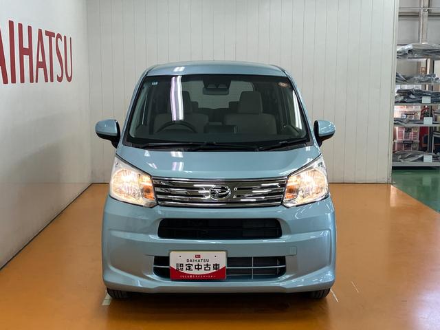 ムーヴ Ｌ　ＳＡＩＩＩ　サポカーＳワイド適合　ステアリングスイッチ　エアコン　Ｂカメラ　電動格納ミラー　パワーウインドウ　アイドリングストップ　横滑り防止機能　誤発進抑制機能　オートハイビーム　光軸調整ダイヤル　キーレス（4枚目）