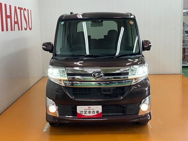 タント カスタムX SA ナビ 片側オートスライドドア スマアシ ミラクルオープンドア 片側オートスライドドア ステアリングスイッチ Bカメラ Pスタート エコアイドル 横滑り防止機能 誤発進抑制機能 ナノイー空気清浄機 ETC(4枚目)