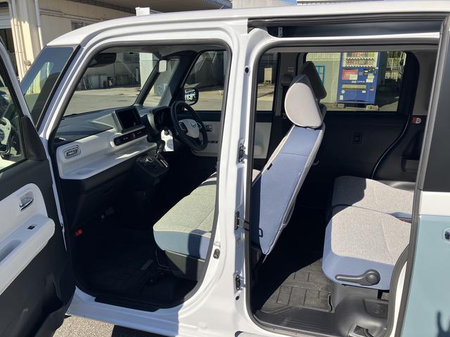 ムーヴキャンバス ストライプスＧ　両側パワースライドドア／ＬＥＤヘッドランプ／オートライト／シートヒーター／次世代スマートアシスト／バックカメラ／キーフリー／ベンチシート／コーナーセンサー／サイドエアバック（22枚目）