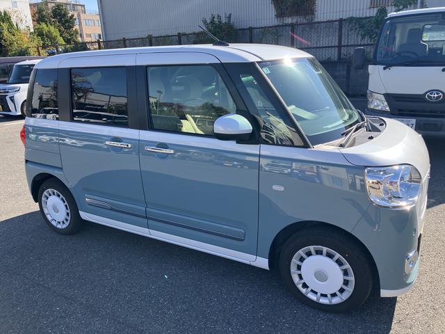 ムーヴキャンバス ストライプスＧ　両側パワースライドドア／ＬＥＤヘッドランプ／オートライト／シートヒーター／次世代スマートアシスト／バックカメラ／キーフリー／ベンチシート／コーナーセンサー／サイドエアバック（29枚目）