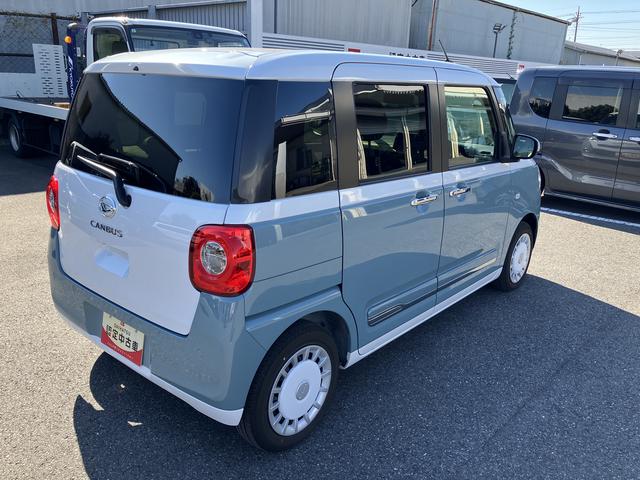 ムーヴキャンバス ストライプスＧ　両側パワースライドドア／ＬＥＤヘッドランプ／オートライト／シートヒーター／次世代スマートアシスト／バックカメラ／キーフリー／ベンチシート／コーナーセンサー／サイドエアバック（30枚目）