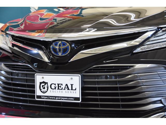 カムリ Gレザーパッケージ モデリスタコンプリートカー 新品WORK19AW 新品TEIN車高調 ヘッドアップディスプレイ 本革シート ドラレコ プッシュスタート バックカメラ レザーシート(17枚目)