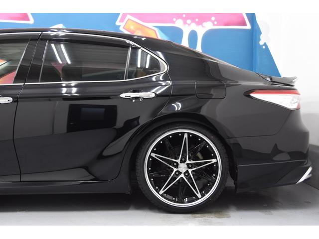 カムリ Gレザーパッケージ モデリスタコンプリートカー 新品WORK19AW 新品TEIN車高調 ヘッドアップディスプレイ 本革シート ドラレコ プッシュスタート バックカメラ レザーシート(28枚目)