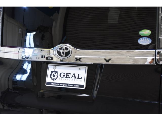 ヴォクシー ＺＳ　フルエアロ　レオニス１９インチＡＷ　ローダウン　アルパイン１０型ナビ　アルパイン１１型後席ディスプレイ　両側電動スライドドア　プッシュスタート（34枚目）