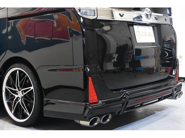 アドミレイションコンプリートカー 新品WORK19AW TEIN車高調 4本出しマフラー アルパイン11型ナビ リアモニター GEALシートカバー 両側電動スライドドア(33枚目)