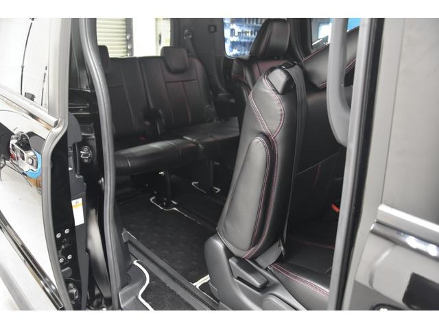 アドミレイションコンプリートカー 新品WORK19AW TEIN車高調 4本出しマフラー アルパイン11型ナビ リアモニター GEALシートカバー 両側電動スライドドア(52枚目)