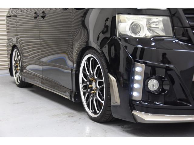 ヴォクシー ＺＳ　ＲＯＪＡＭコンプリートカー　ＷＯＲＫ１９インチＡＷ　ＴＥＩＮ車高調　４本出しマフラー　プッシュスタート　パワースライドドア　カロッツェリアサイバーナビ　バックカメラ（45枚目）